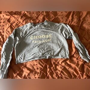 Spiritual Gangster Cropped Sweatshirt